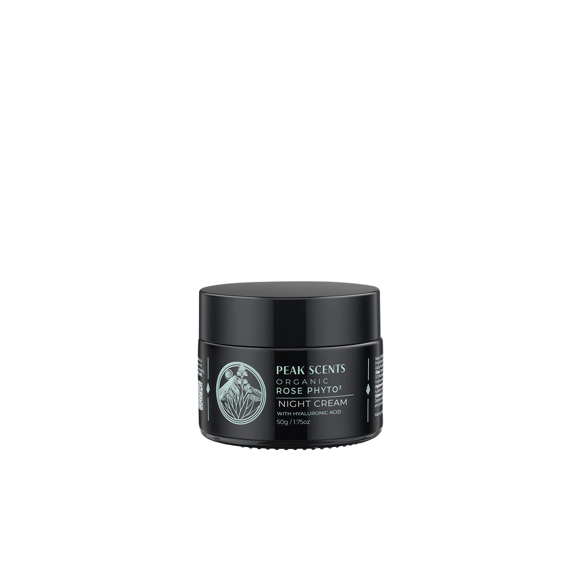 Organic Rose Phyto3 Night Cream with Hyaluronic Acid - Peak Scents