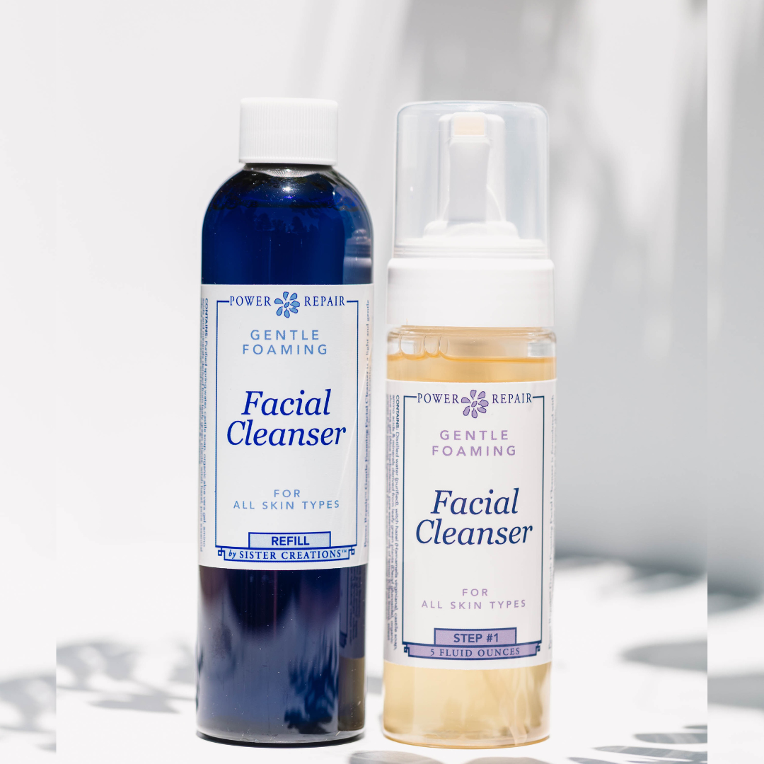 Power online face cleanser