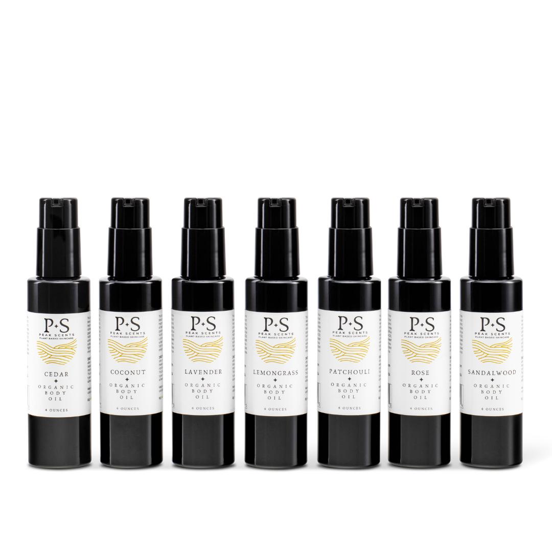 Organic Body Oils - Peak Scents