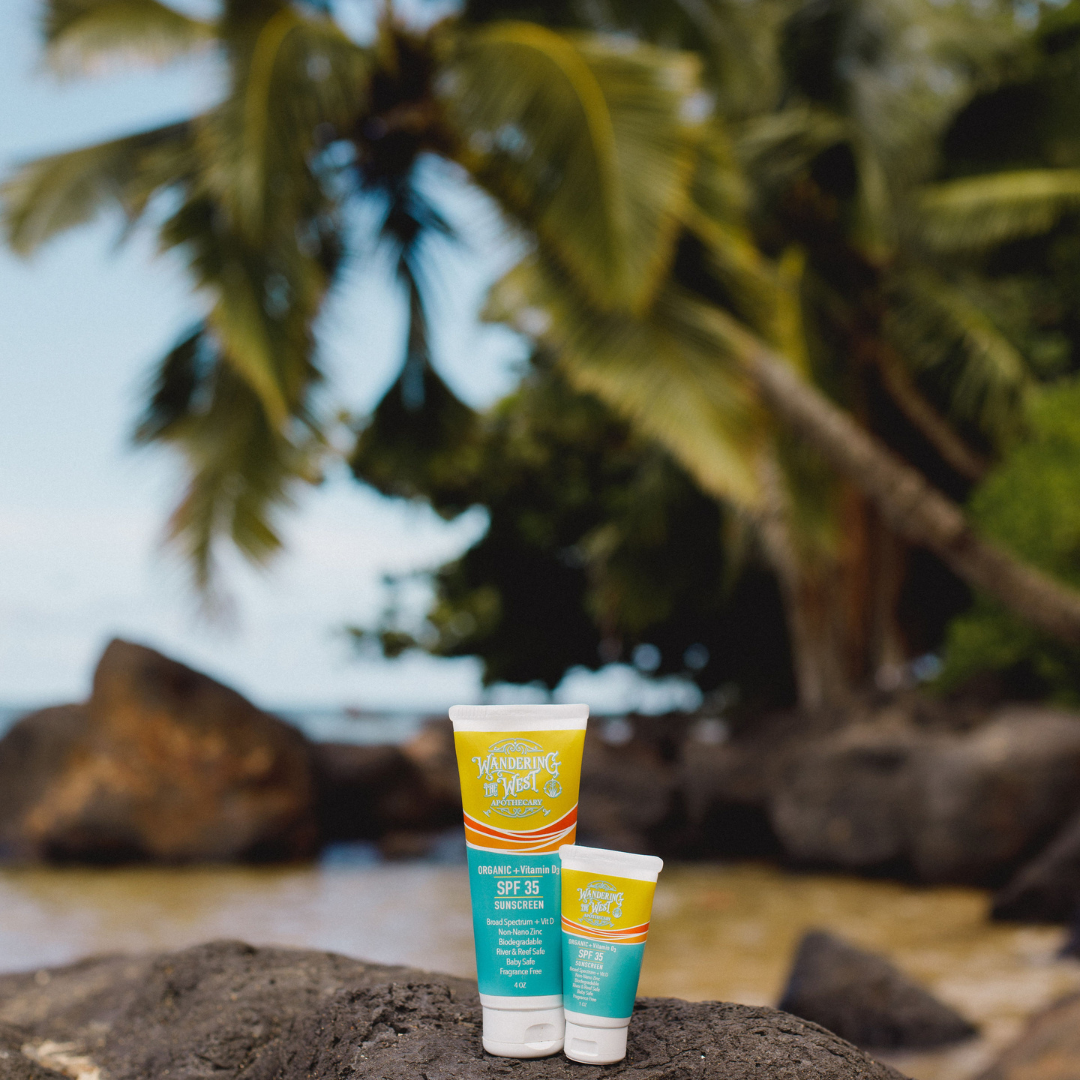 Wandering The West- Organic + Vitamin D Sunscreen SPF 35