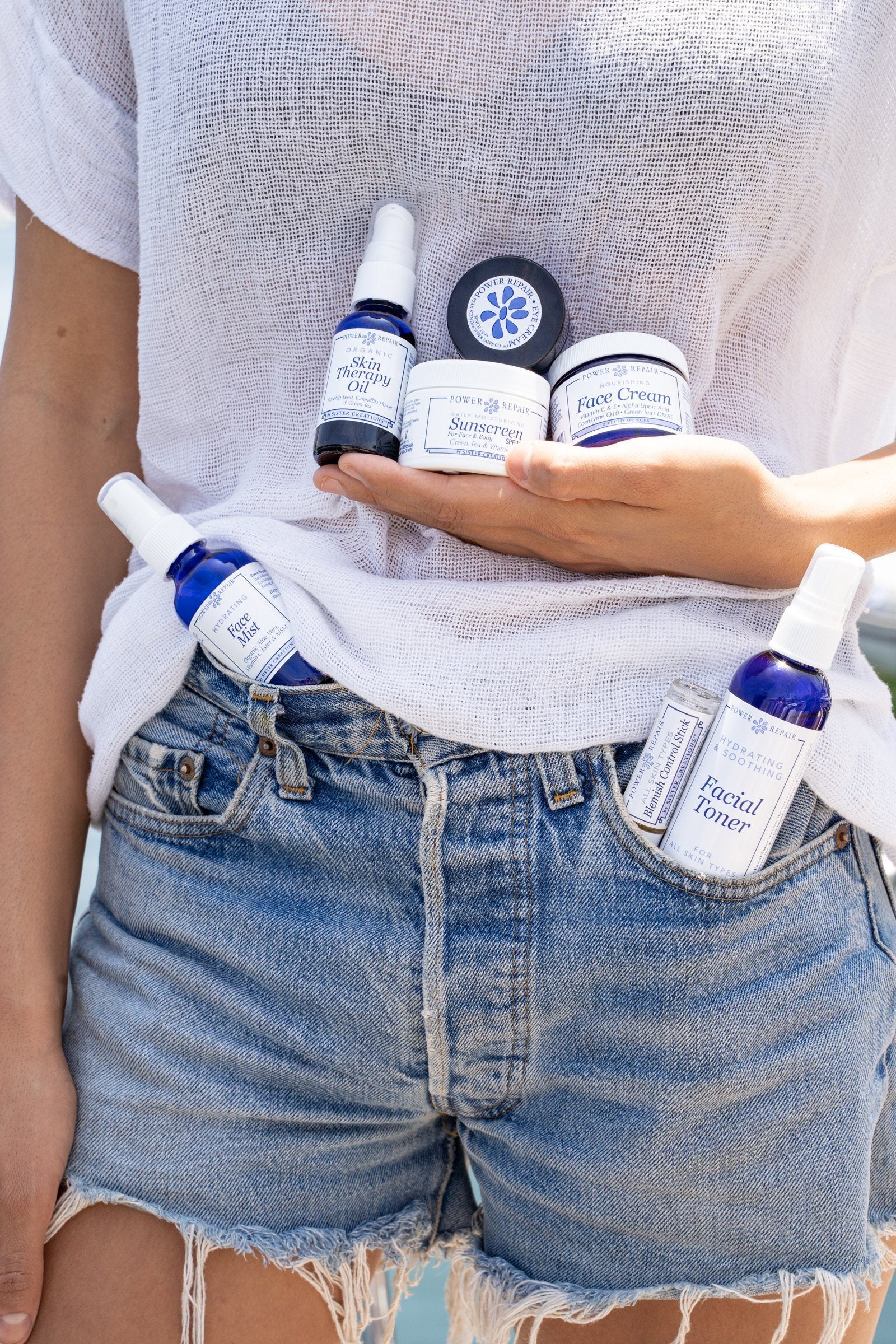 Shop,Brands,Face,Body,Outdoors - Power Repair Daily Moisturizing Sunscreen SPF15