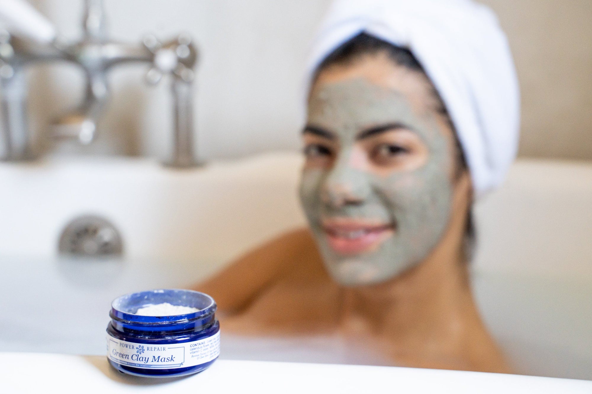 Shop - Power Repair Green Clay Mask & Exfoliant