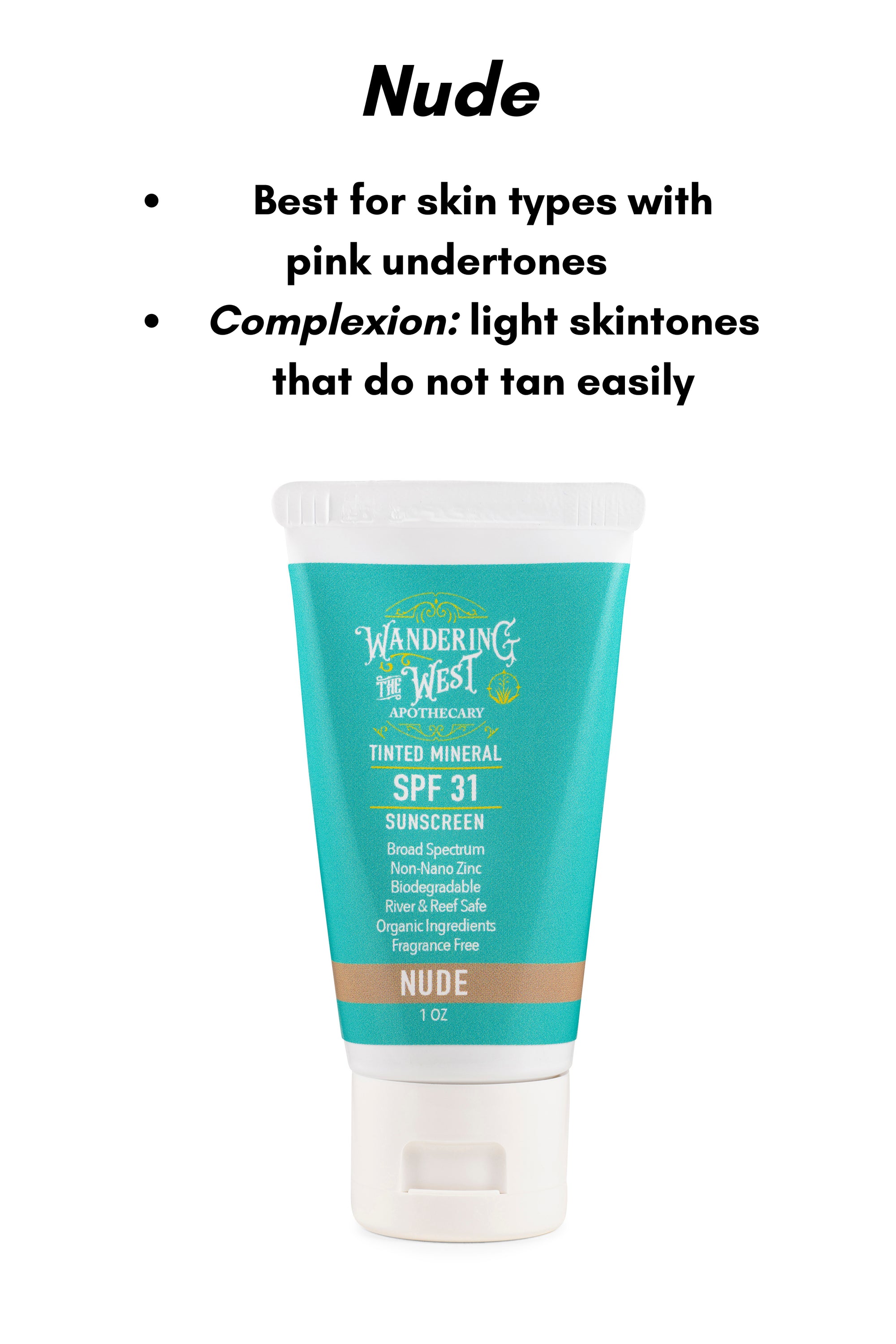 Tinted Mineral Sunscreen SPF 31