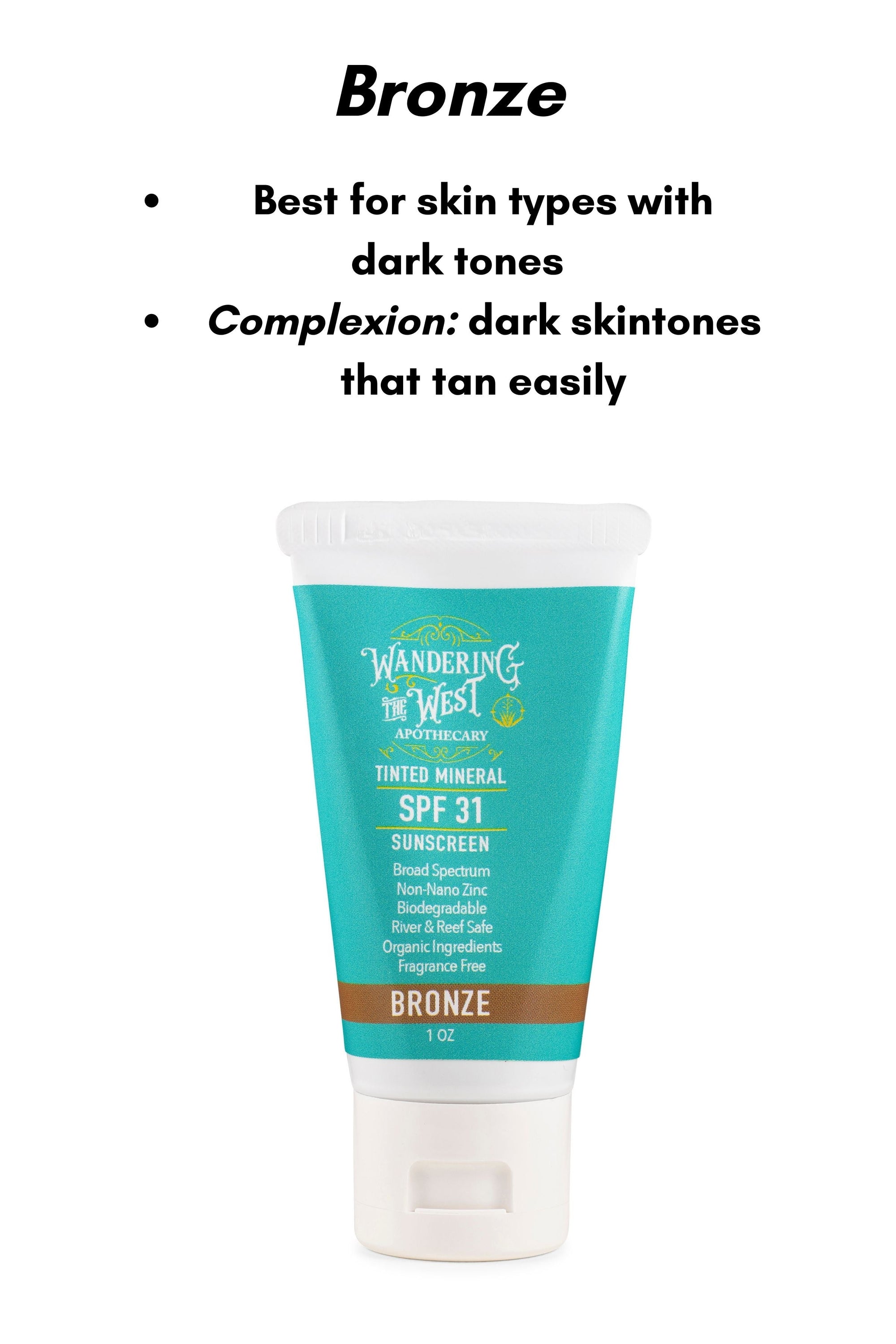 Tinted Mineral Sunscreen SPF 31