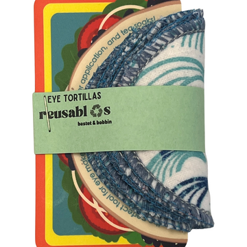 Bastet & Bobbin - Reusable Eye Rounds - Cotton Flannel