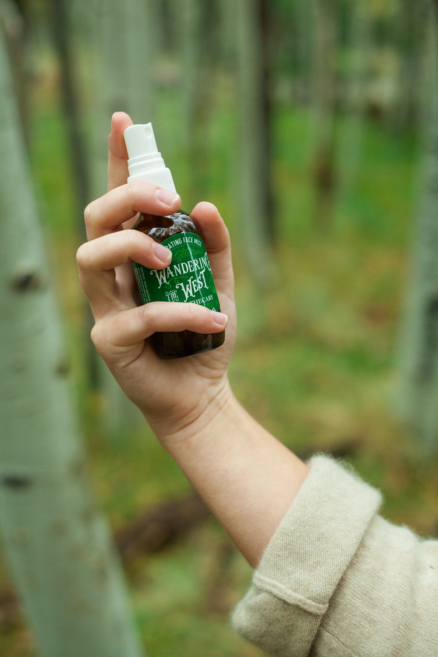 Wandering The West- Juniper & Vetiver Face Mist – PeakScents